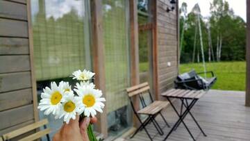 Фото номера Бунгало у воды Загородные дома Дом с камином в лесу г. Pogorelka 73