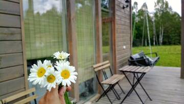 Фото номера Бунгало у воды Загородные дома Дом с камином в лесу г. Pogorelka 43